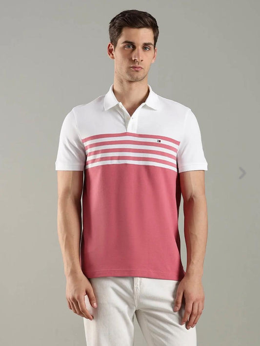 T H Sailor Stripe Polo Tee